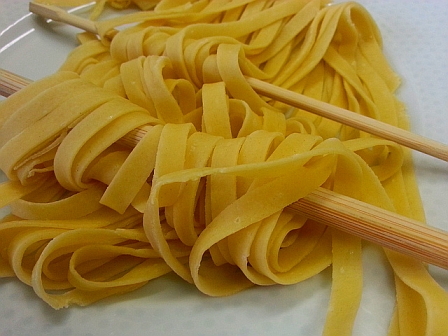 domácí pasta - ručně vyrobené těstoviny